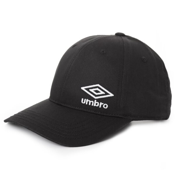 Czapka z daszkiem damska UMBRO CZAPKA Z DASZKIEM CAP CZARNY 62593u060 kolor czarny