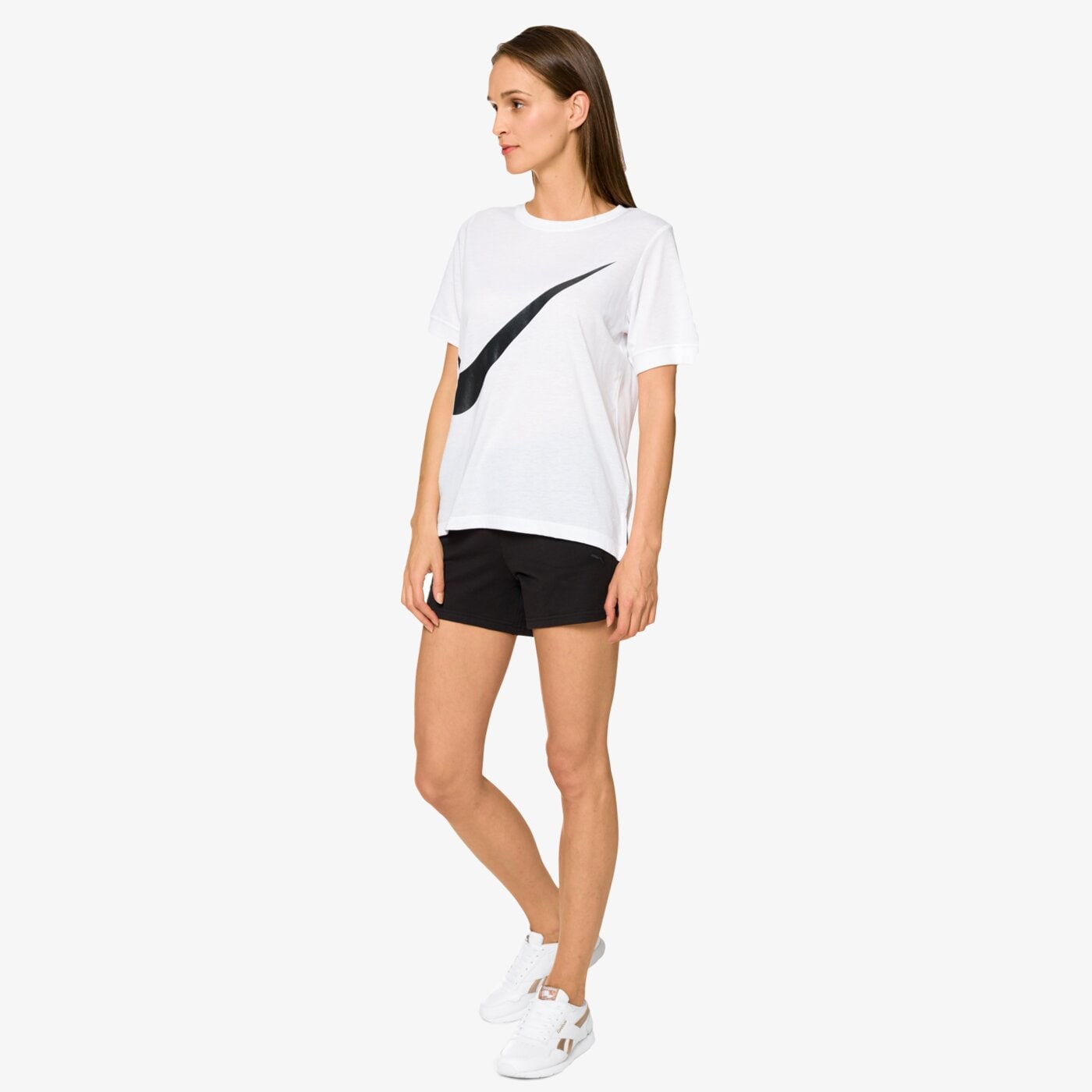 Koszulka damska NIKE T-SHIRT W NSW TOP SS PREP 831107101 kolor biały