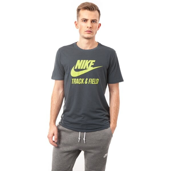 Koszulka męska NIKE T-SHIRT TEE-RU NTF BRAND 679647008 kolor szary