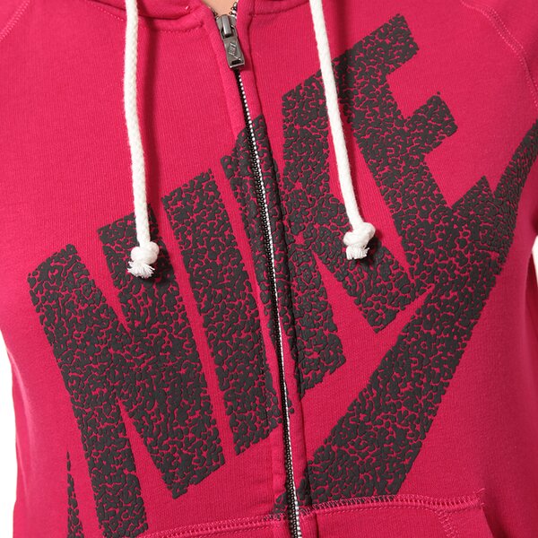 Bluza damska NIKE BLUZA RALLY FZ HOODY- MEZZO LOGO 614873691 kolor różowy