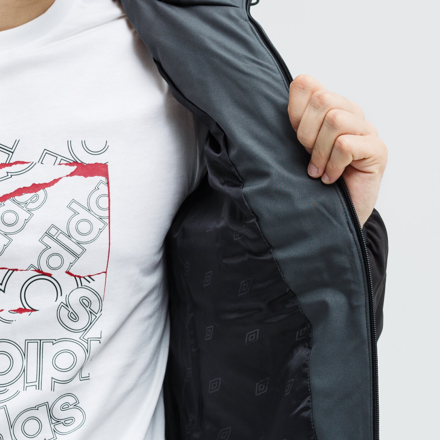 Kurtka zimowa męska UMBRO KURTKA ZIMOWA TARJANNE ul39kum60001 kolor czarny