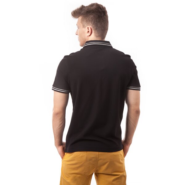 Koszulka polo męska LOTTO POLO BRODSY PQ r5136 kolor czarny