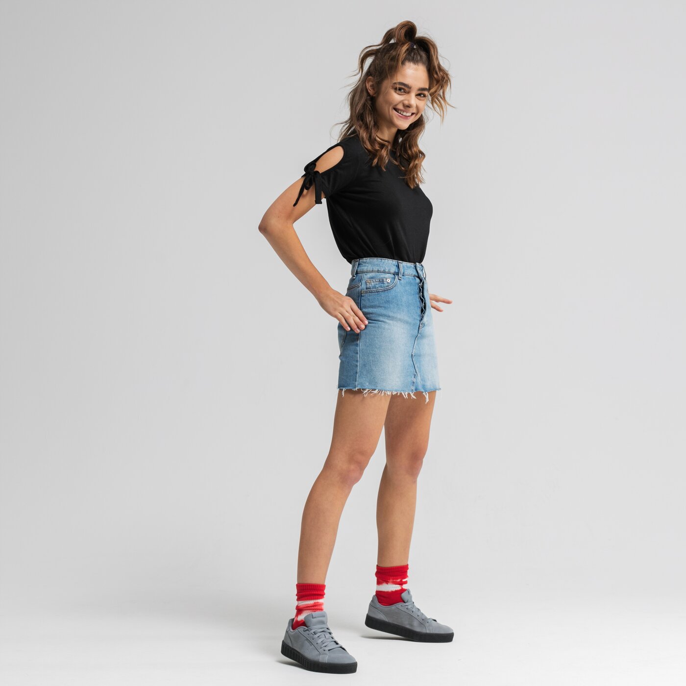 Koszulka damska UMBRO T-SHIRT SS CUSHY ul19tsd17002 kolor czarny