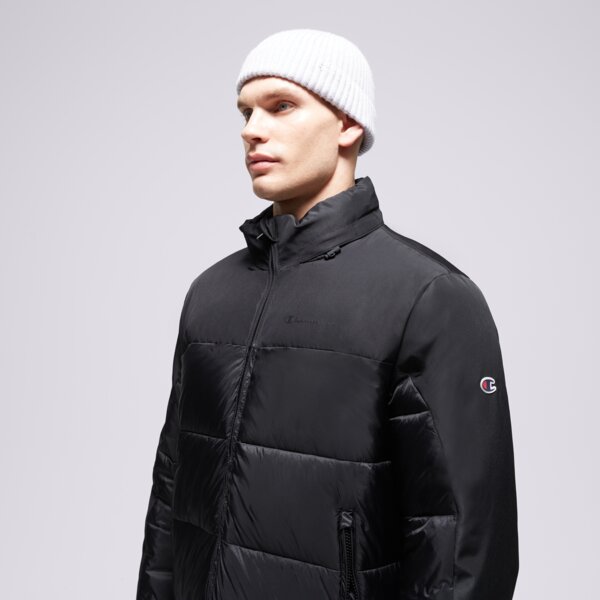 Kurtka zimowa męska CHAMPION KURTKA PUCHOWA JACKET 219191kk001 kolor czarny