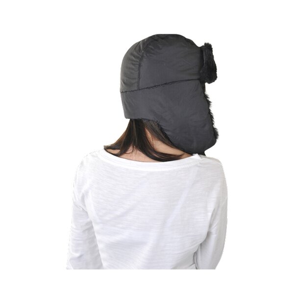 Czapka zimowa damska REEBOK CZAPKA Z CHAPKA BLACK w36797 kolor czarny