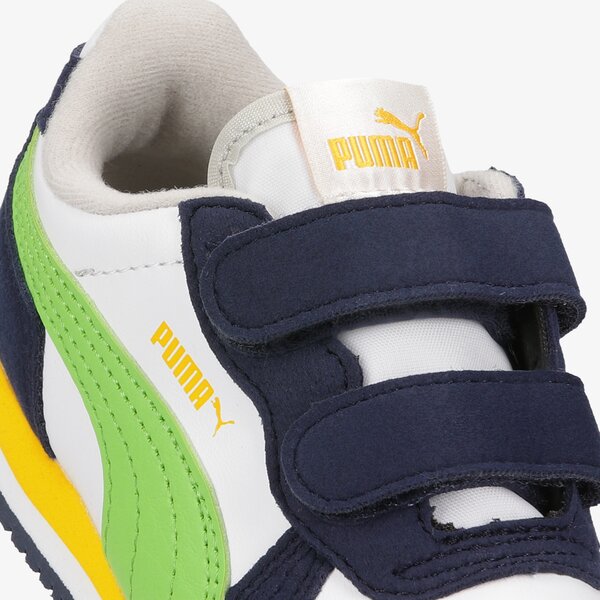 Buty dziecięce PUMA CABANA RACER SL V INF 35198092 kolor zielony