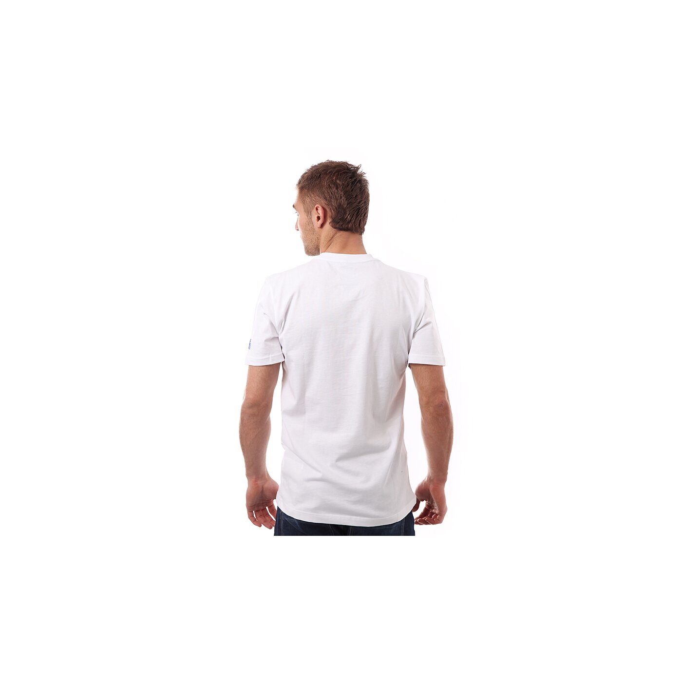 Koszulka męska NIKE T-SHIRT HERITAGE TEE 589502100 kolor biały