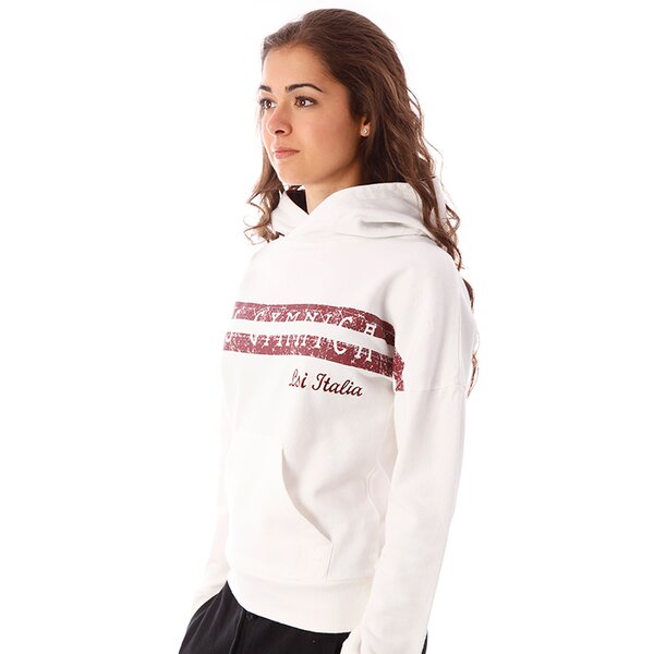 Bluza damska LOTTO BLUZA SWEAT GIULIA FL HD q7074 kolor biały