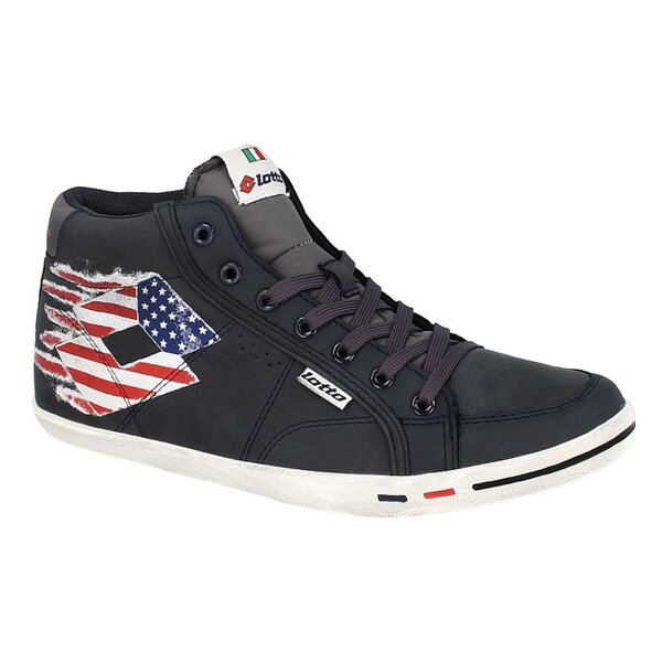 Buty sportowe damskie LOTTO WAYNE MID V q7556 kolor granatowy