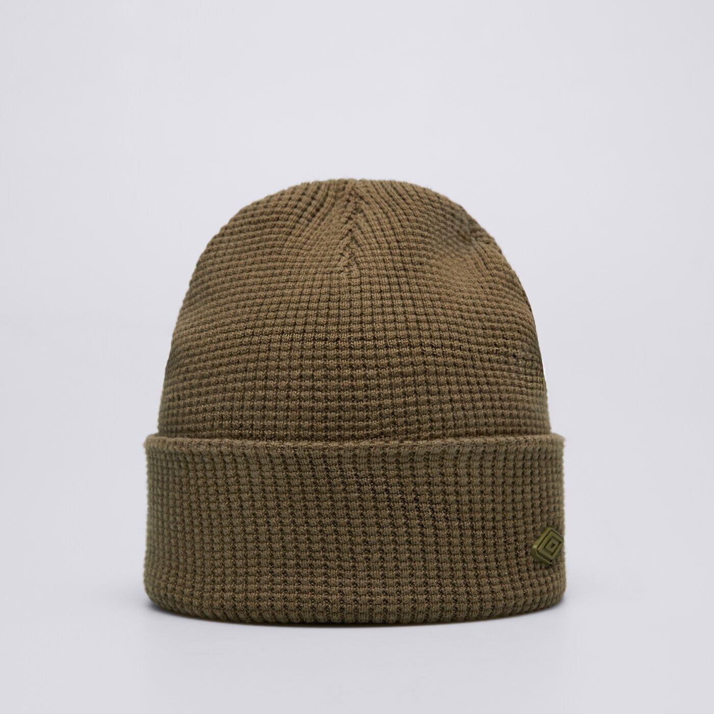 Czapka zimowa damska UMBRO CZAPKA UMBRO ESS SMALL LOGO GREEN ul325hat11002 kolor khaki