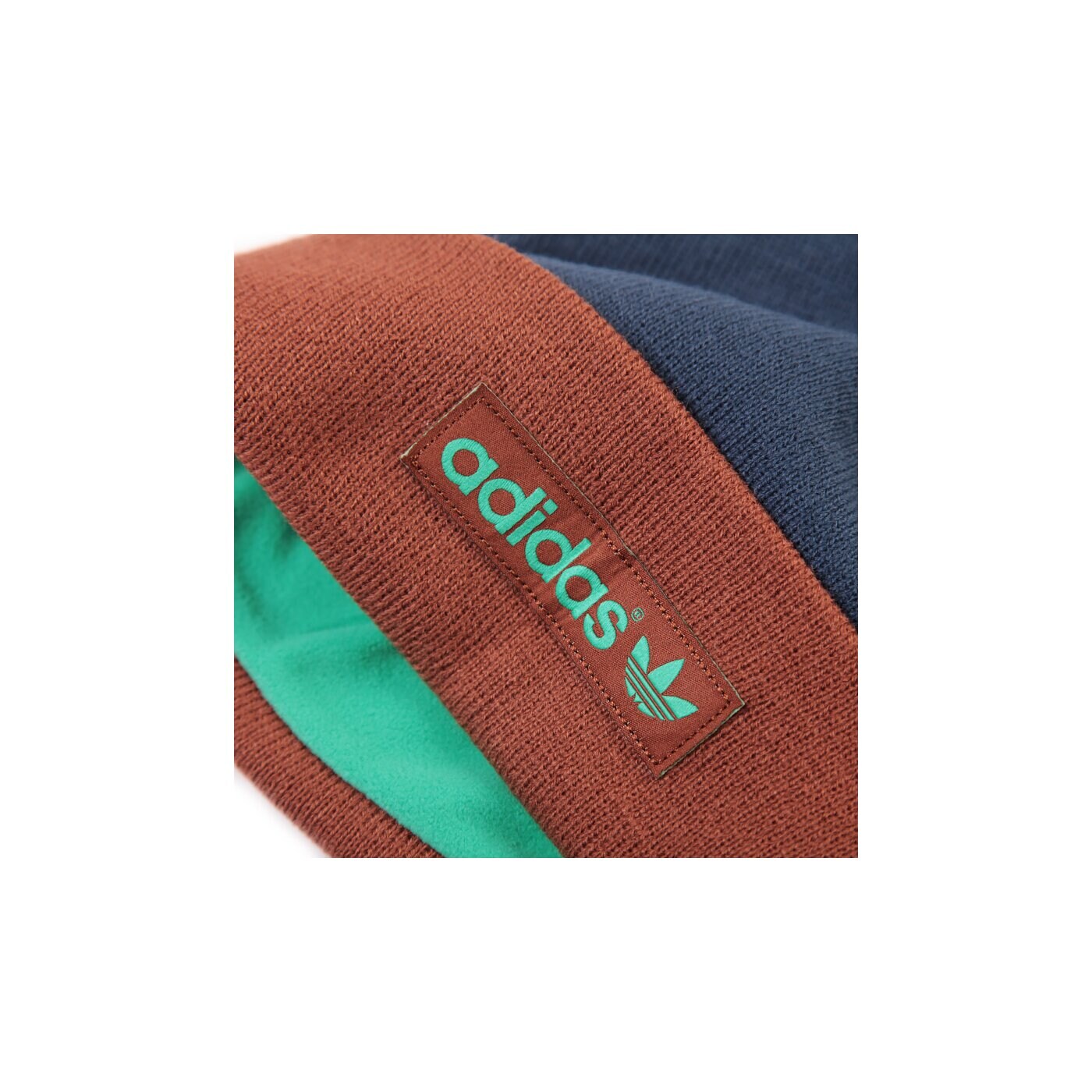 Czapka zimowa damska ADIDAS CZAPKA WV LOGO BA PPP m30727 kolor granatowy