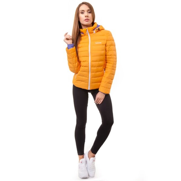 Kurtka zimowa damska FEEWEAR  KURTKA WIWA fw34pkud04002 kolor pomarańczowy