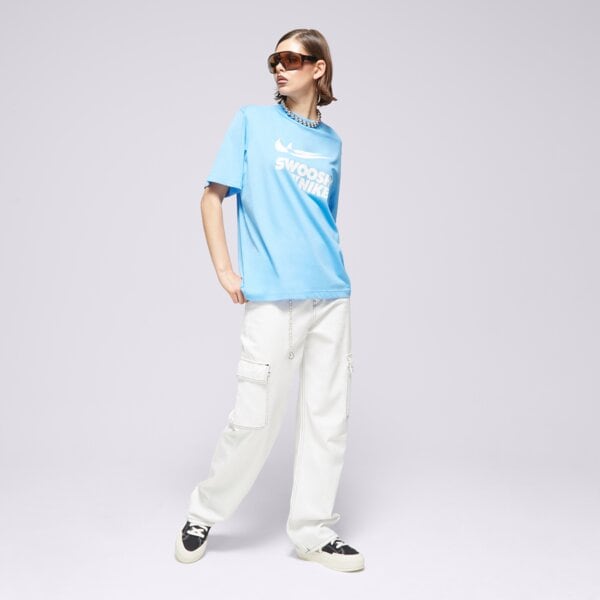 Koszulka damska NIKE T-SHIRT W NSW TEE BF GLS fz4634-412 kolor niebieski