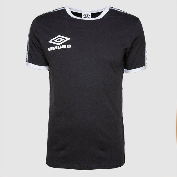 Koszulka męska UMBRO T-SHIRT RINGER 65801u-fl3 kolor czarny