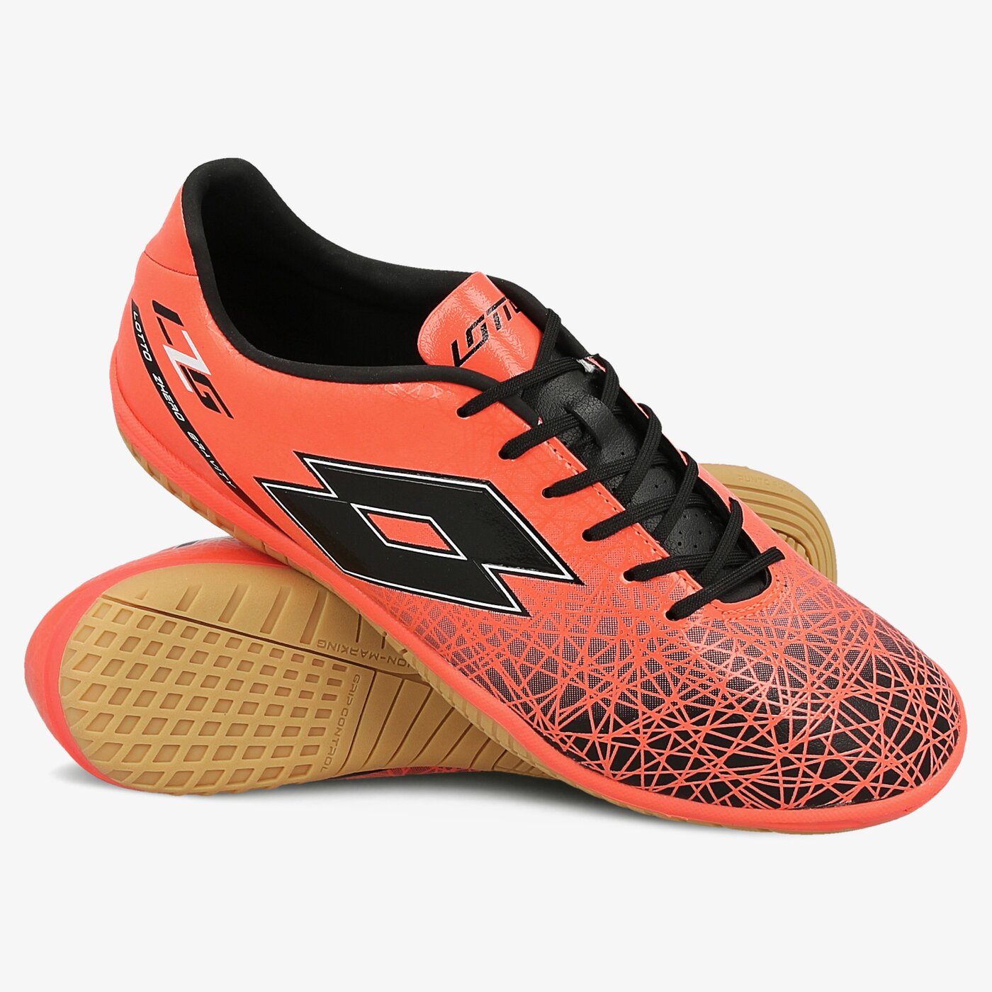 Buty piłkarskie męskie LOTTO LZG VIII 700 ID s7167 kolor pomarańczowy