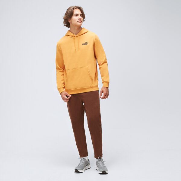 Bluza męska PUMA BLUZA Z KAPTUREM ESS SMALL LOGO FL (S) 58669127 kolor pomarańczowy