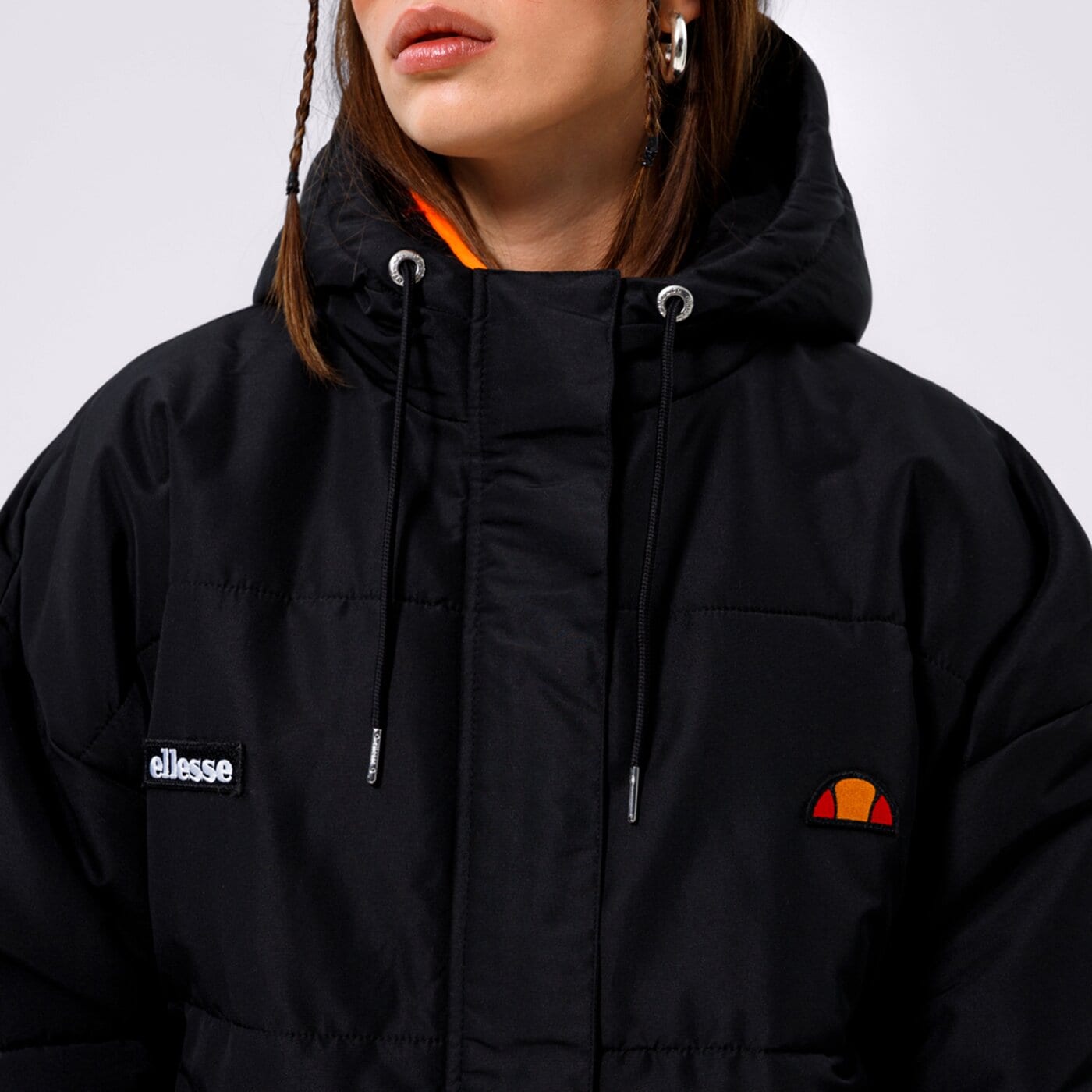 Kurtka zimowa damska ELLESSE KURTKA PEJO PADDED JACKET BLK sgc05501011 kolor czarny