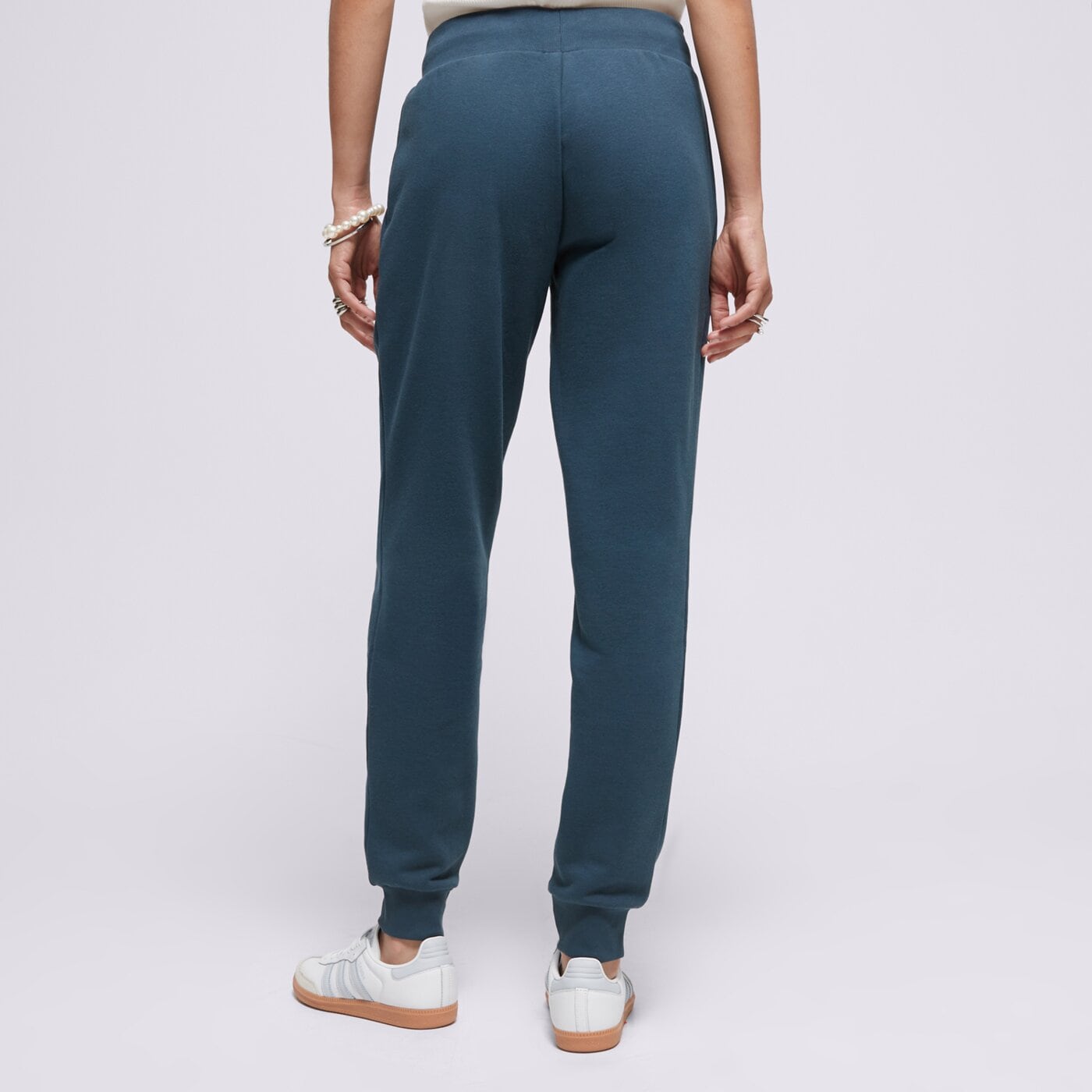 Spodnie dresowe damskie ADIDAS SPODNIE TRACK PANT ij9818 kolor granatowy