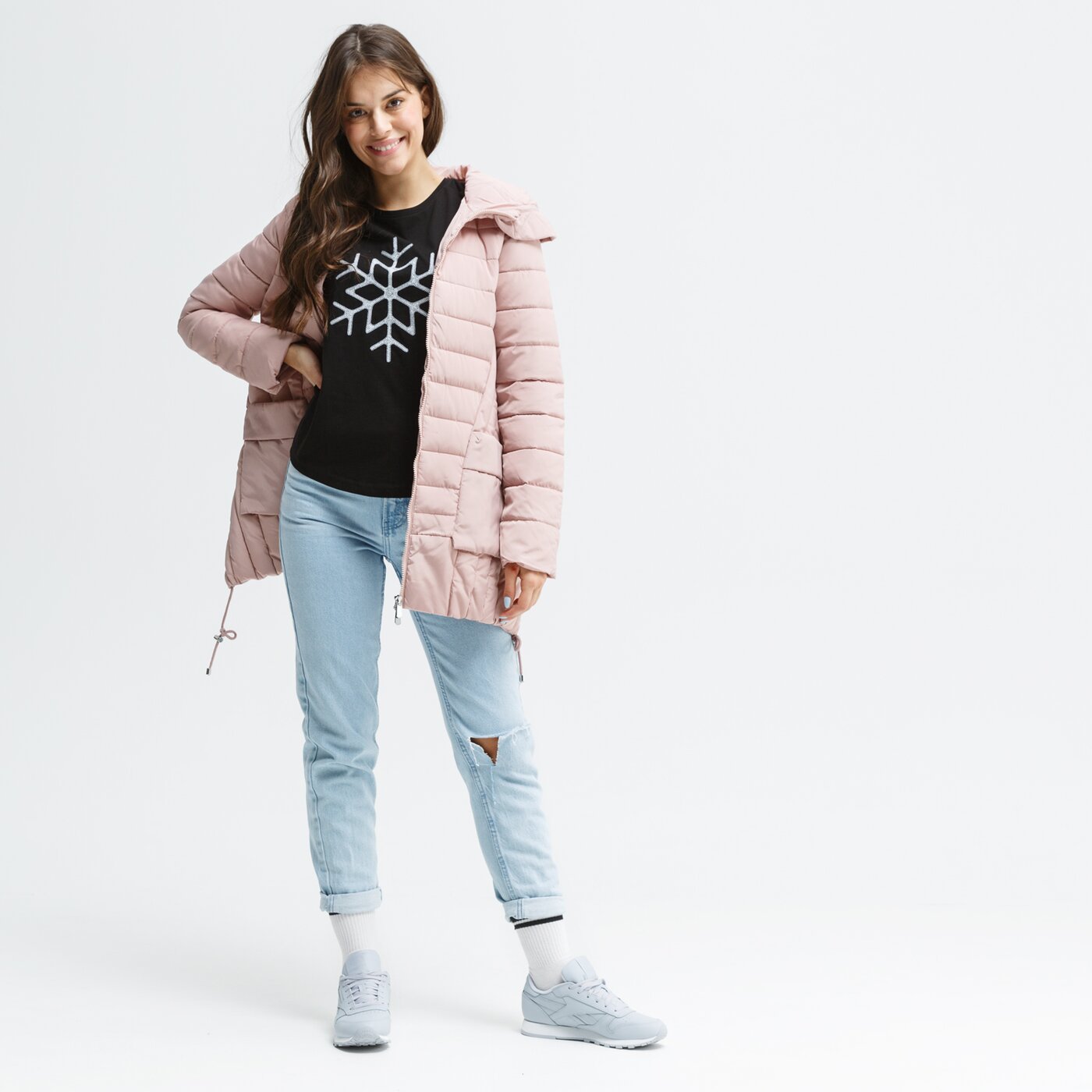 Koszulka damska FEEWEAR T-SHIRT FROSTY fw39tsd23001 kolor czarny