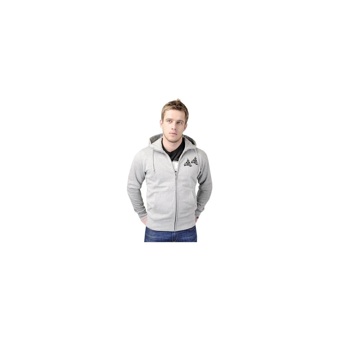 Bluza męska NIKE BLUZA RUN   TILL DEAD FULL ZIP 405136063 