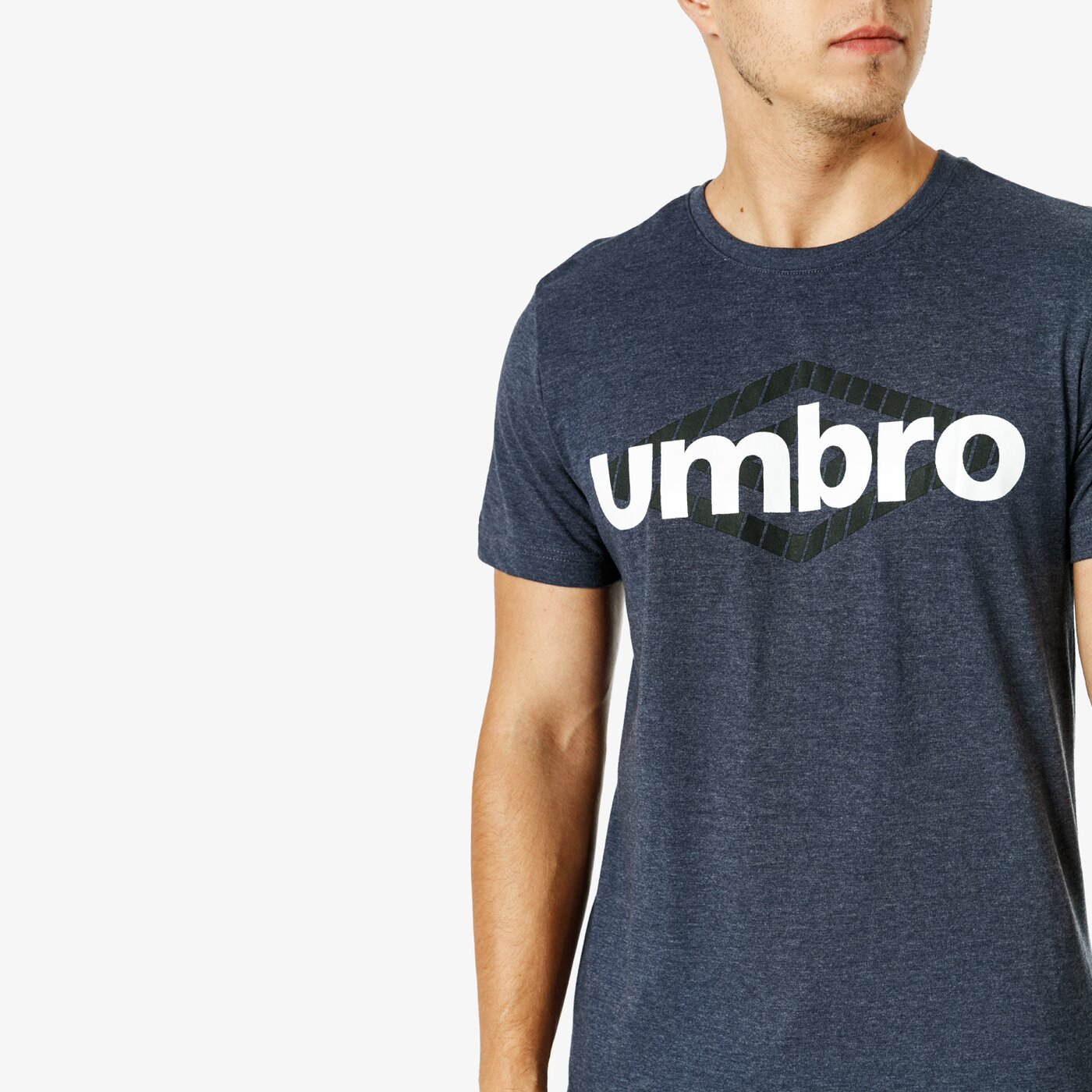 Koszulka męska UMBRO T-SHIRT SS ROBUST ul38tsm43002 kolor granatowy