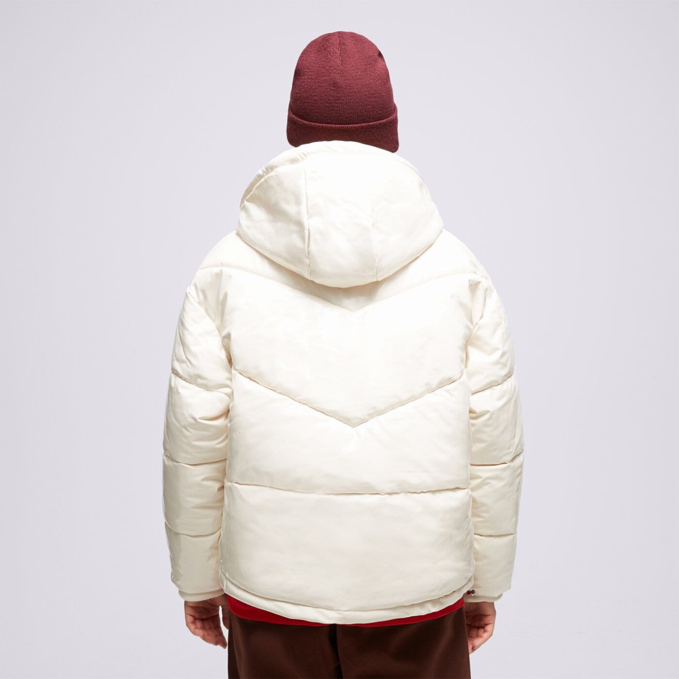 Kurtka zimowa damska ELLESSE KURTKA PUCHOWA TARANTINO OFF WHT PADDED JACKET sgt19170904 kolor beżowy