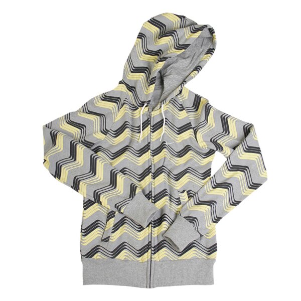Bluza damska NIKE BLUZA CLASSIC   CLEAN FZ HOOD VENEERED 349789063 kolor szary