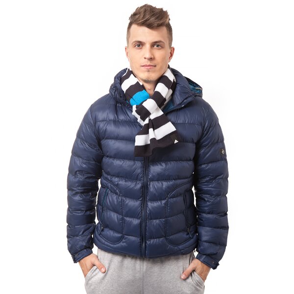  ADIDAS SZALIK STRIPED SCARF m66617 kolor niebieski