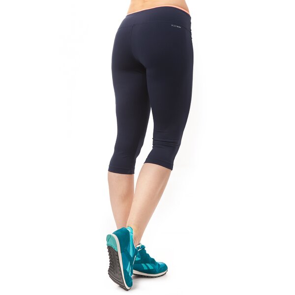 Spodnie dresowe damskie REEBOK SPODNIE SE PP CAPRI b86090 kolor niebieski