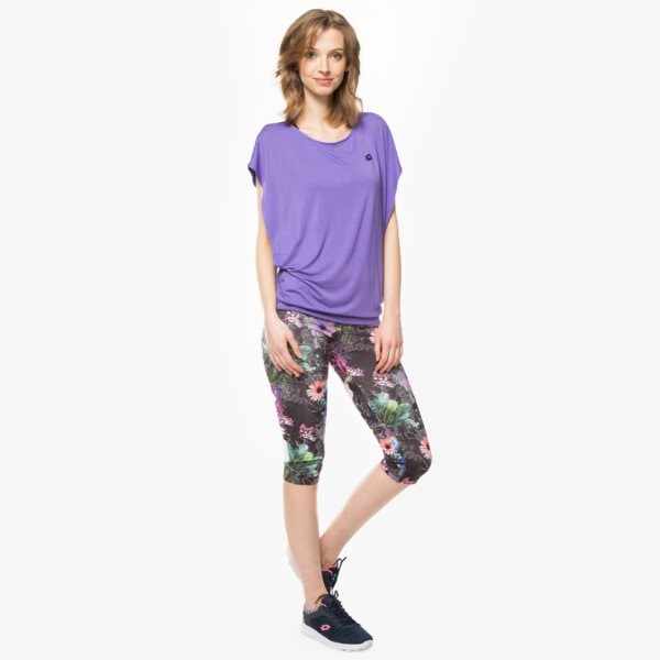 Koszulka damska LOTTO T-SHIRT ODETTE II TEE W s0239 kolor fioletowy