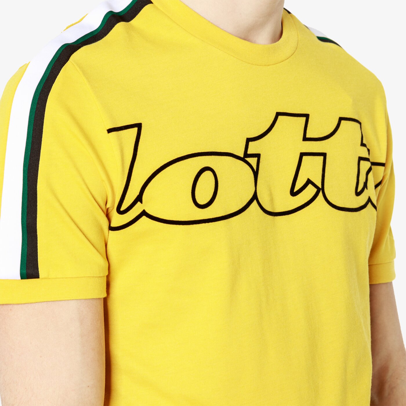 Koszulka męska LOTTO T-SHIRT SS ATHLETICA II STP JS 210874-1ex kolor żółty