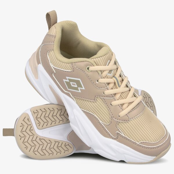 Buty sportowe damskie LOTTO SILION WMNS lowl120003 kolor beżowy