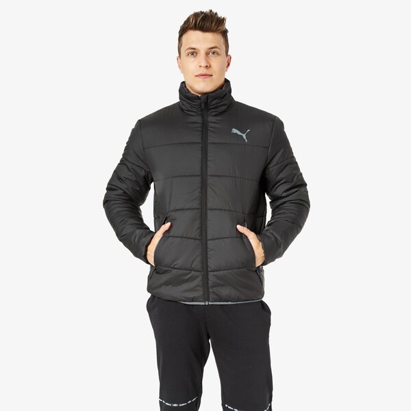 Kurtka zimowa męska PUMA KURTKA ESS PADDED 85159701 kolor czarny