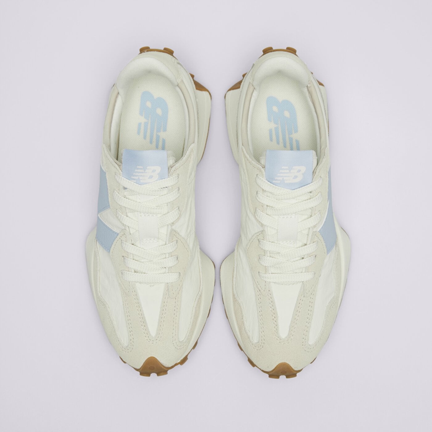 Buty sportowe damskie NEW BALANCE 327  ws327fta kolor beżowy