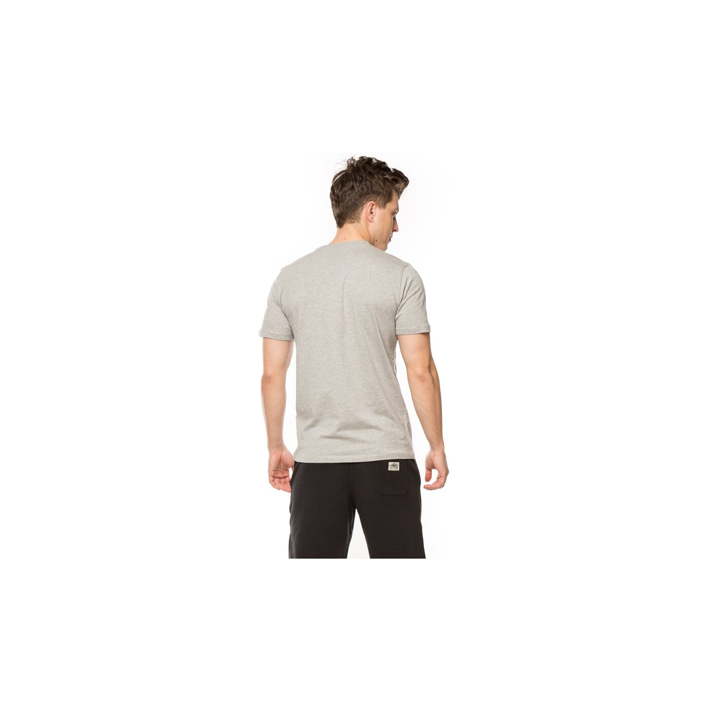 Koszulka męska UMBRO T-SHIRT LRG LOGO CTN TEE 62282u2bn kolor szary
