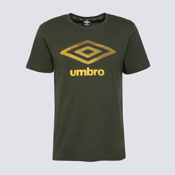 Koszulka męska UMBRO T-SHIRT UMBRO GRAPHICS GREEN ul325tsm02006 kolor khaki