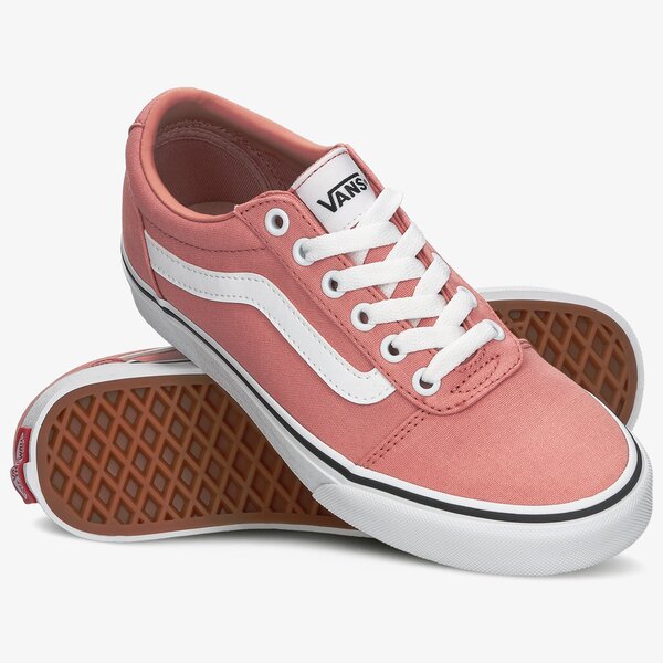 Buty sportowe damskie VANS WM WARD CANVAS ROSE vn0a3iun29j1 kolor różowy