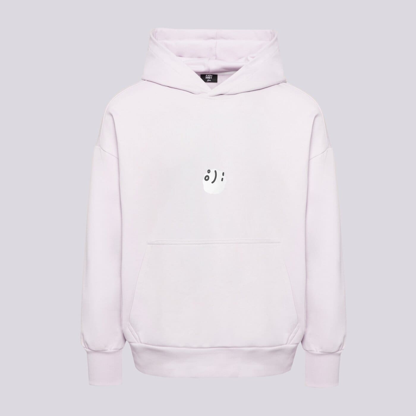 S.NOW JOB SIZEER HOODIE “I DECIDE” OFF WHITE si123blu50001 kolor beżowy