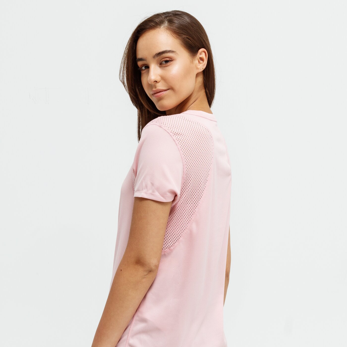 Koszulka damska NIKE T-SHIRT RUN 890353-630 kolor różowy
