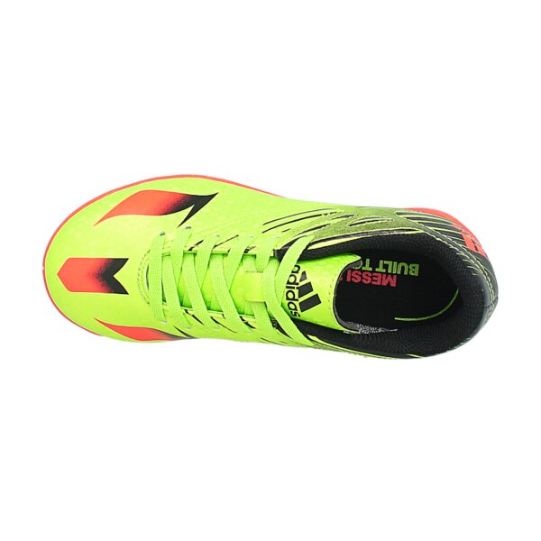 Buty piłkarskie dla dzieci ADIDAS MESSI 15.4 IN J s74702 kolor żółty