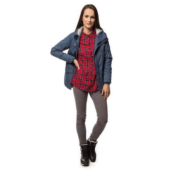 Kurtka zimowa damska FEEWEAR KURTKA DOPER fw35kud11001 kolor niebieski