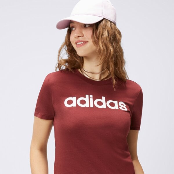 Koszulka damska ADIDAS T-SHIRT W LIN T im2829 kolor bordowy