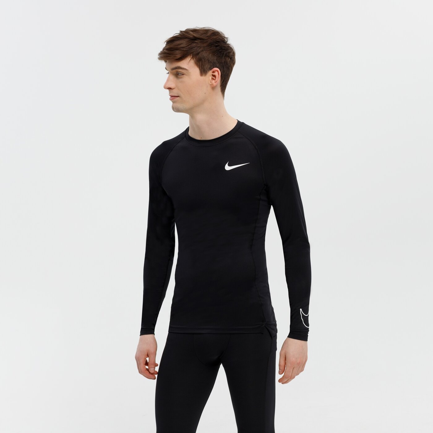 Koszulka męska NIKE T-SHIRT LS M NP DF LS dd1990-010 kolor czarny