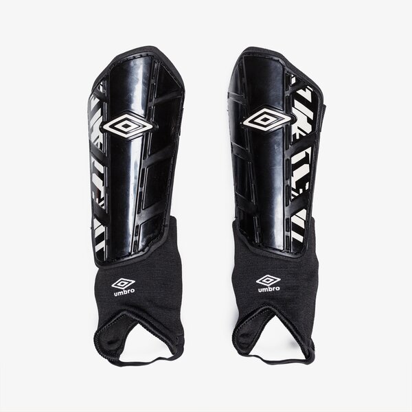 Męskie UMBRO OCHRANIACZE VELOCE GUARD W/DET SOCK 20909u-090 kolor czarny