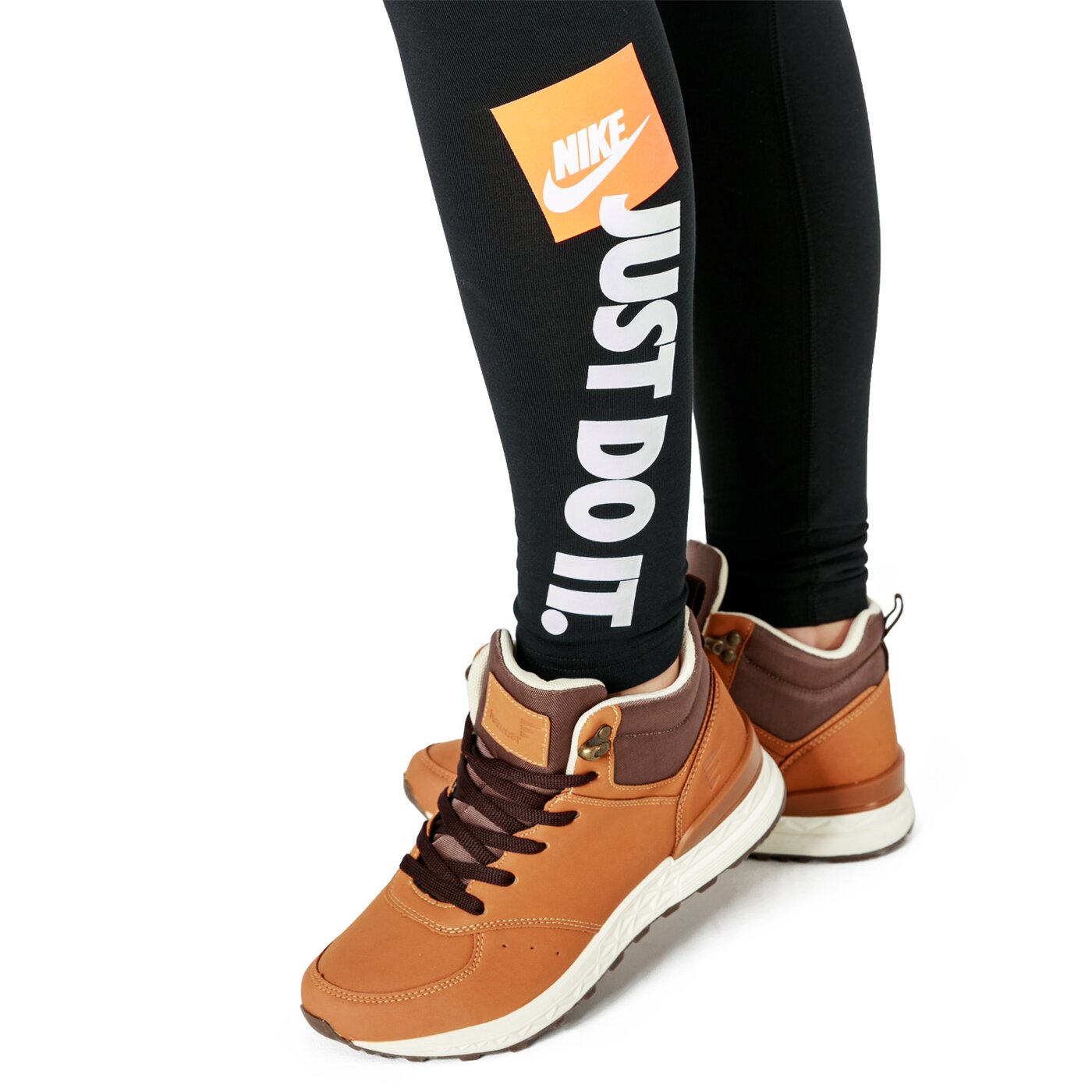 Spodnie dresowe damskie NIKE LEGGINGS W NSW LGGNG HW JDI aq0245-010 kolor czarny