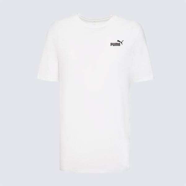 Koszulka męska PUMA T-SHIRT ESS SMALL NO. 1 LOGO 68253402 kolor biały