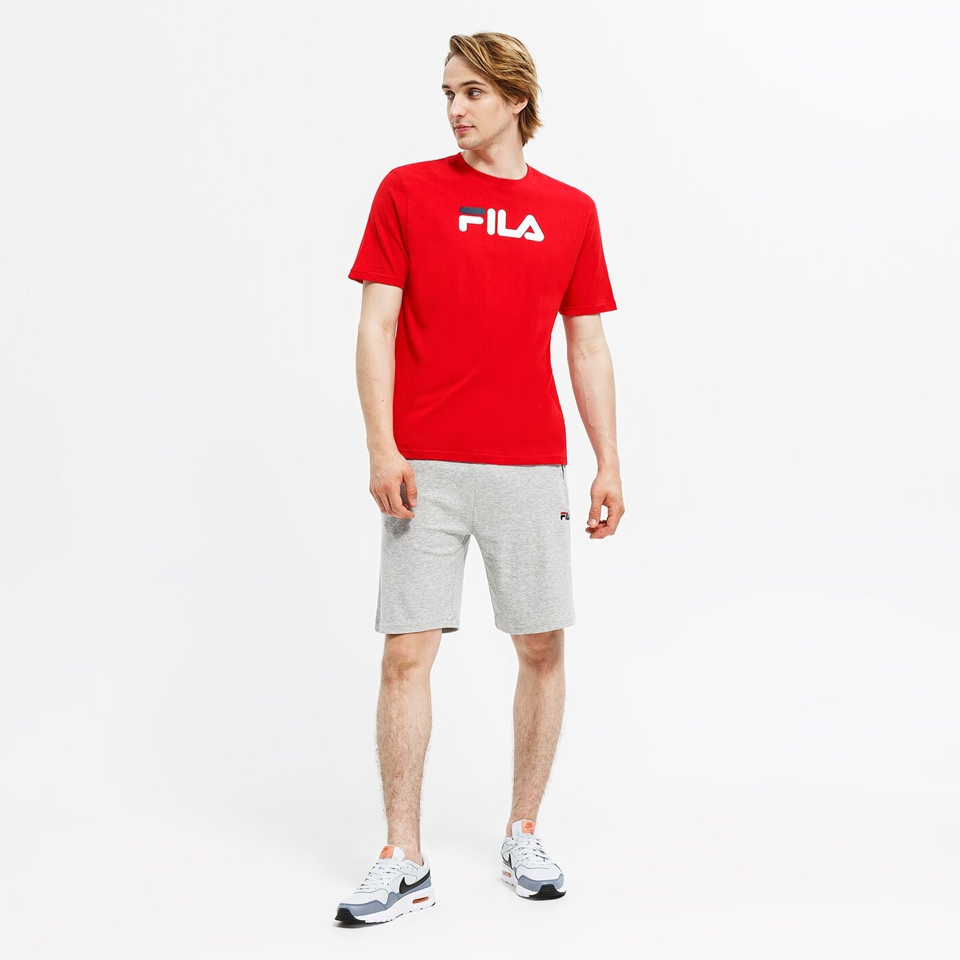 Spodenki męskie FILA SZORTY BRUNO FT ss19spm082289 kolor szary