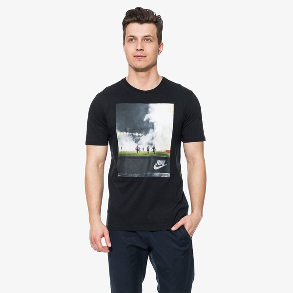 Koszulka męska NIKE T-SHIRT SS M NSW CNCPT BLUE 5 891903-010 kolor czarny