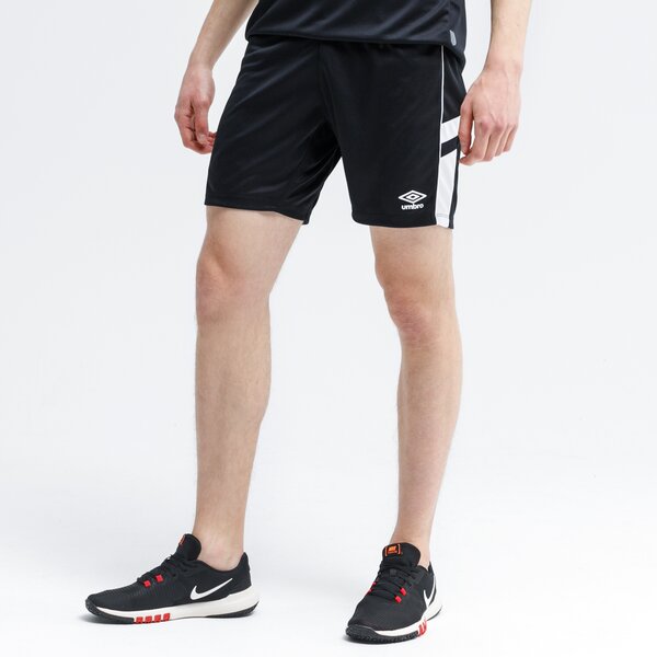 Spodenki męskie UMBRO SZORTY FW PANEL KNIT 65632u-fl3 kolor czarny