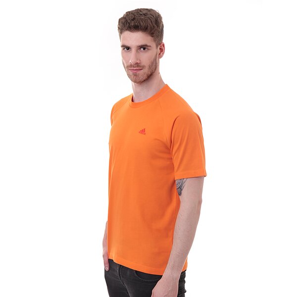 Koszulka męska ADIDAS T-SHIRT AESS CREW TEE d89822 kolor pomarańczowy